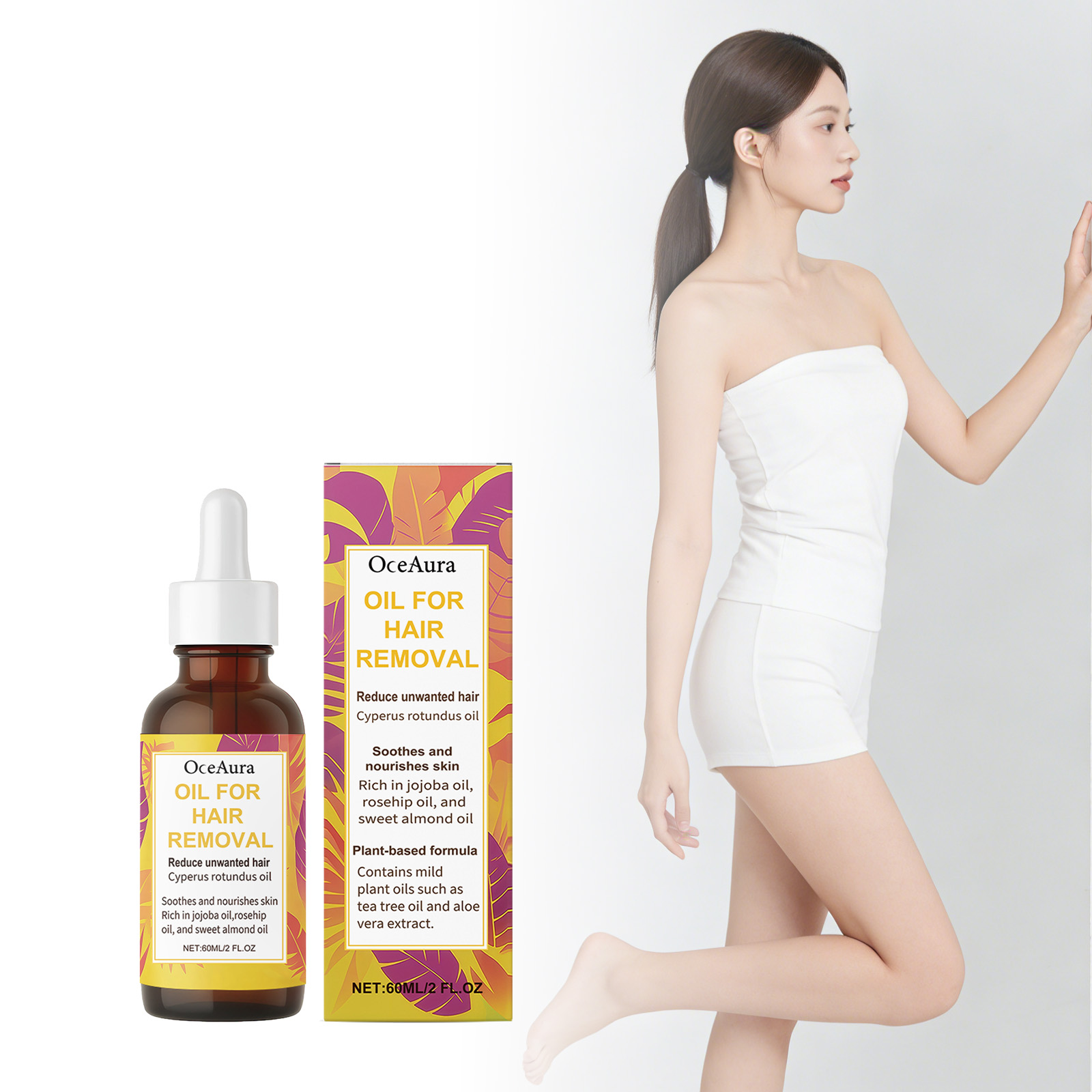Hair Removal Cream - Champaca Seed Hair Removal Oil: Gentle