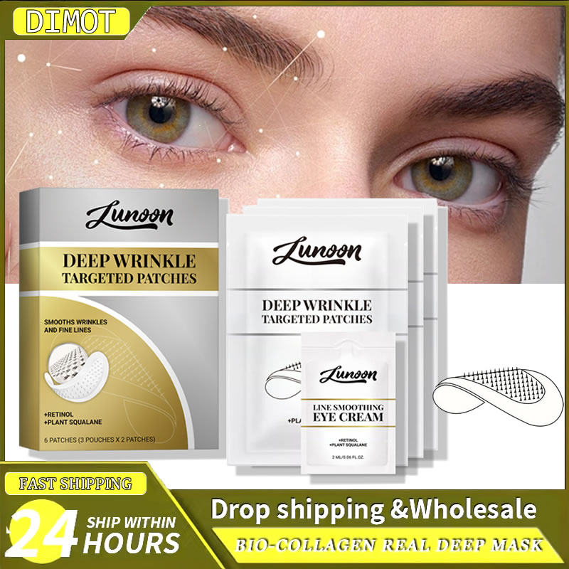Microneedle Patch Eye - 3Pair Micro-needle Eye Patch Mask Anti-Wrinkle