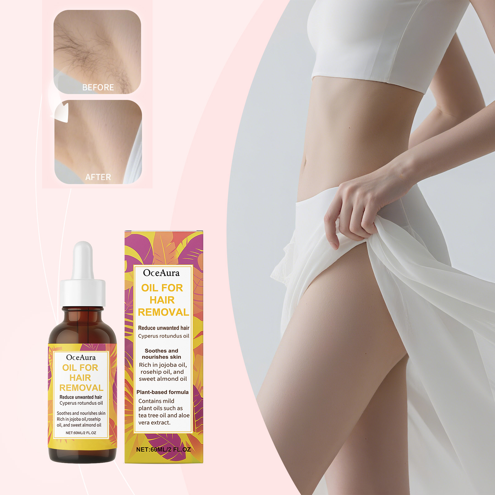 Champaca Seed Hair Removal Oil - Hair Removal Cream recension och pris