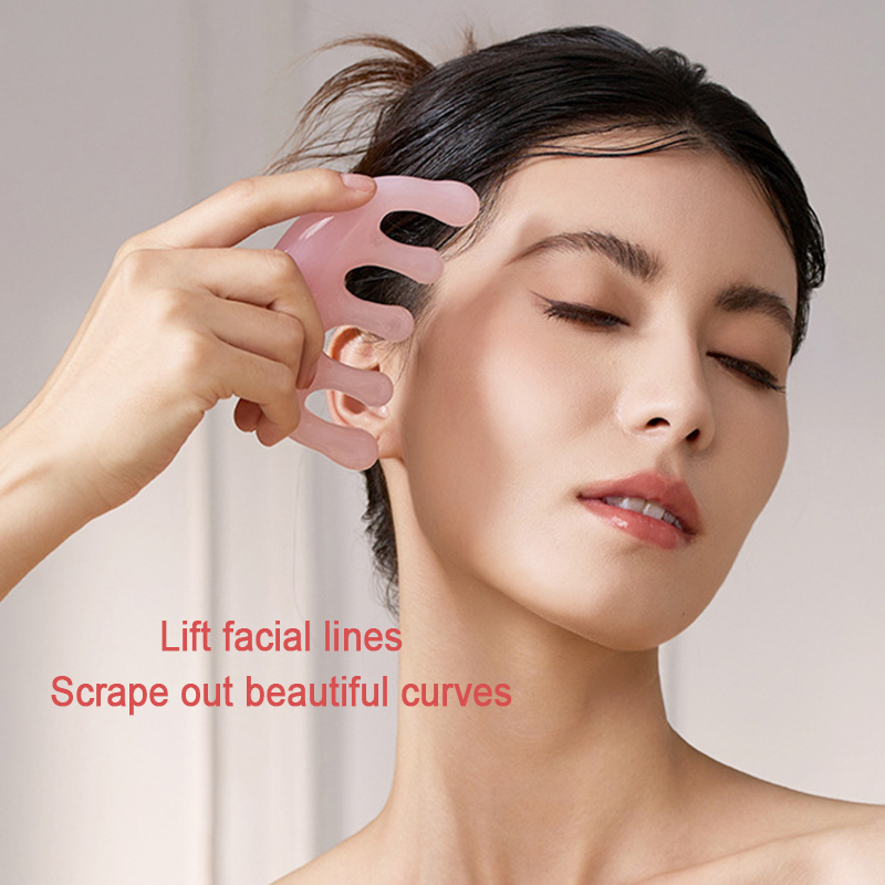 Face Lifting Guasha Resin Scra - Spa Wellness Massage recension och pris