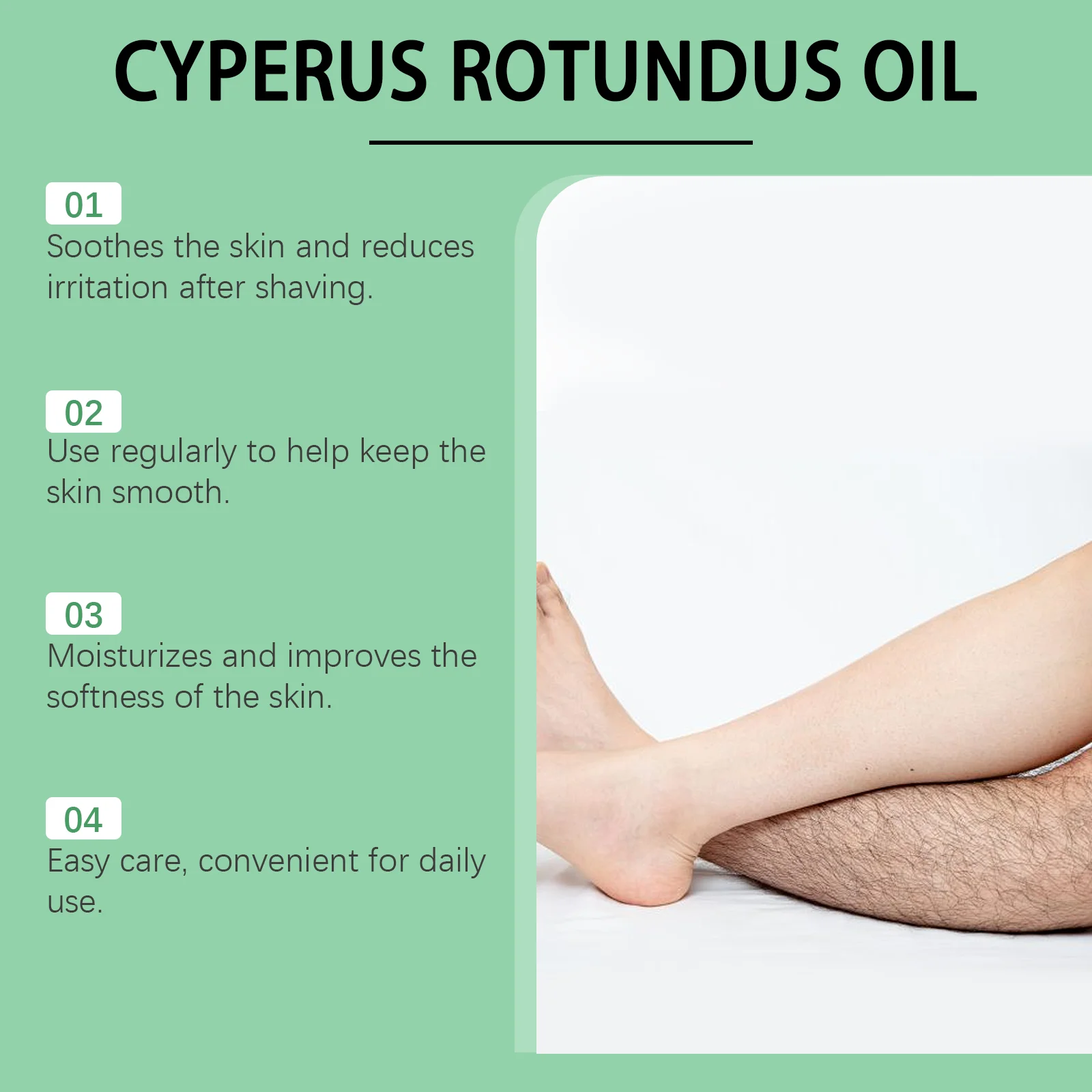 Pure Cyperus Rotundus Oil for  - Hair Removal Cream recension och pris