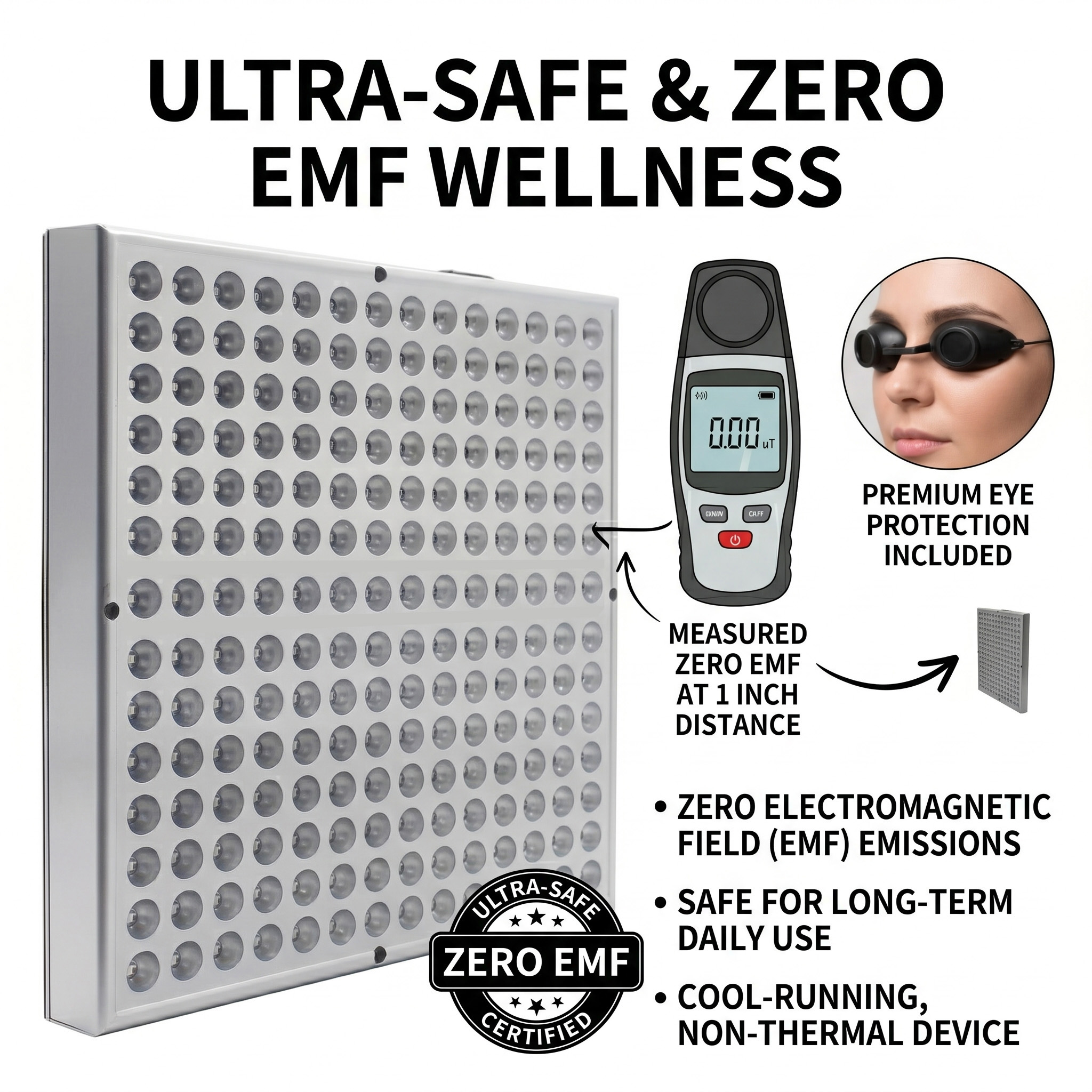45W LED 660nm 850nm Red Near I - Spa Wellness Near recension och pris
