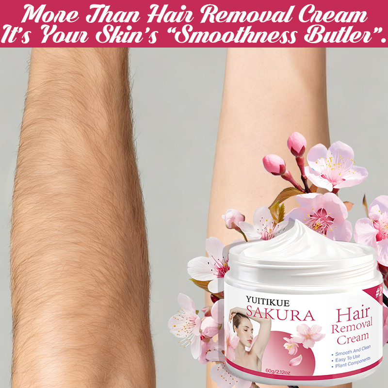 YUITIKUE Gentle Sakura Hair Re - Hair Removal Cream recension och pris