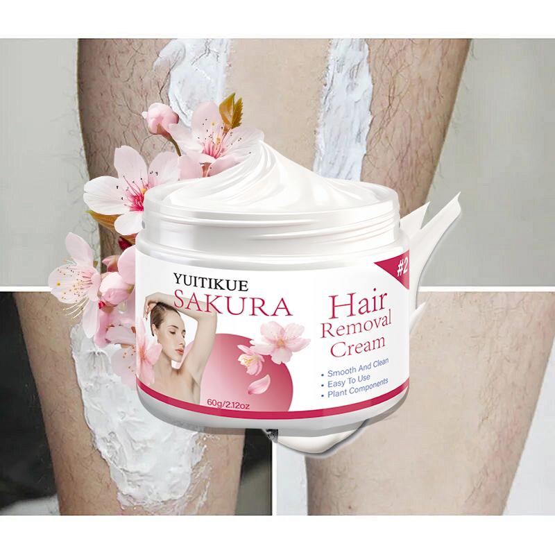 YUITIKUE Gentle Sakura Hair Re - Hair Removal Cream recension och pris