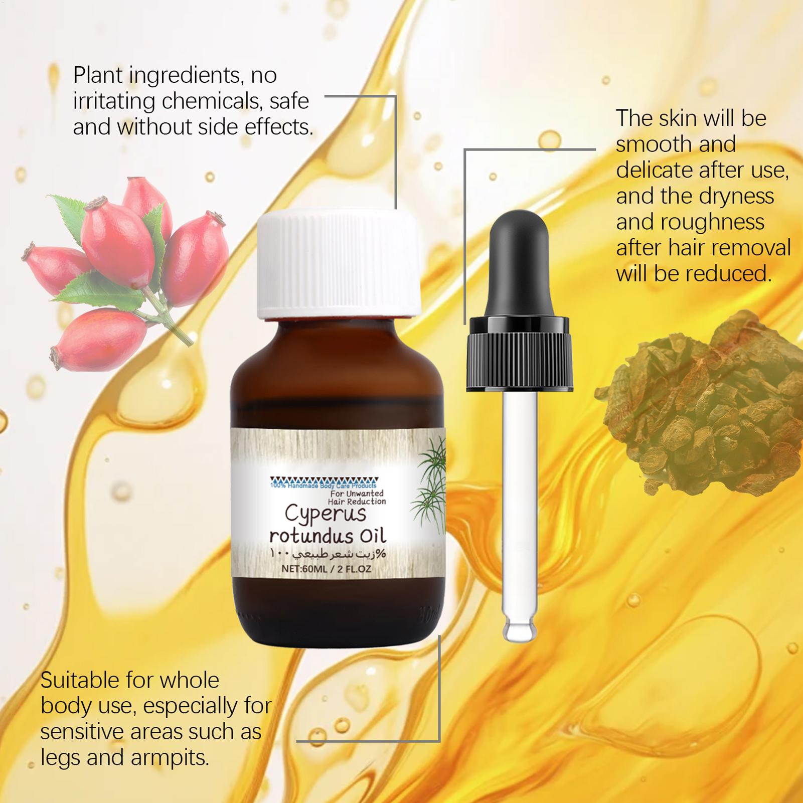 Pure Cyperus Rotundus Oil for  - Hair Removal Cream recension och pris
