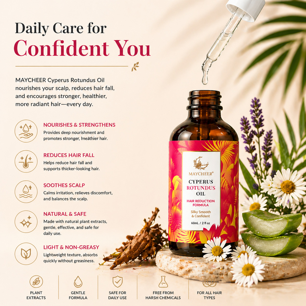 Soothing Moisturizing Body Oil - Hair Removal Cream recension och pris