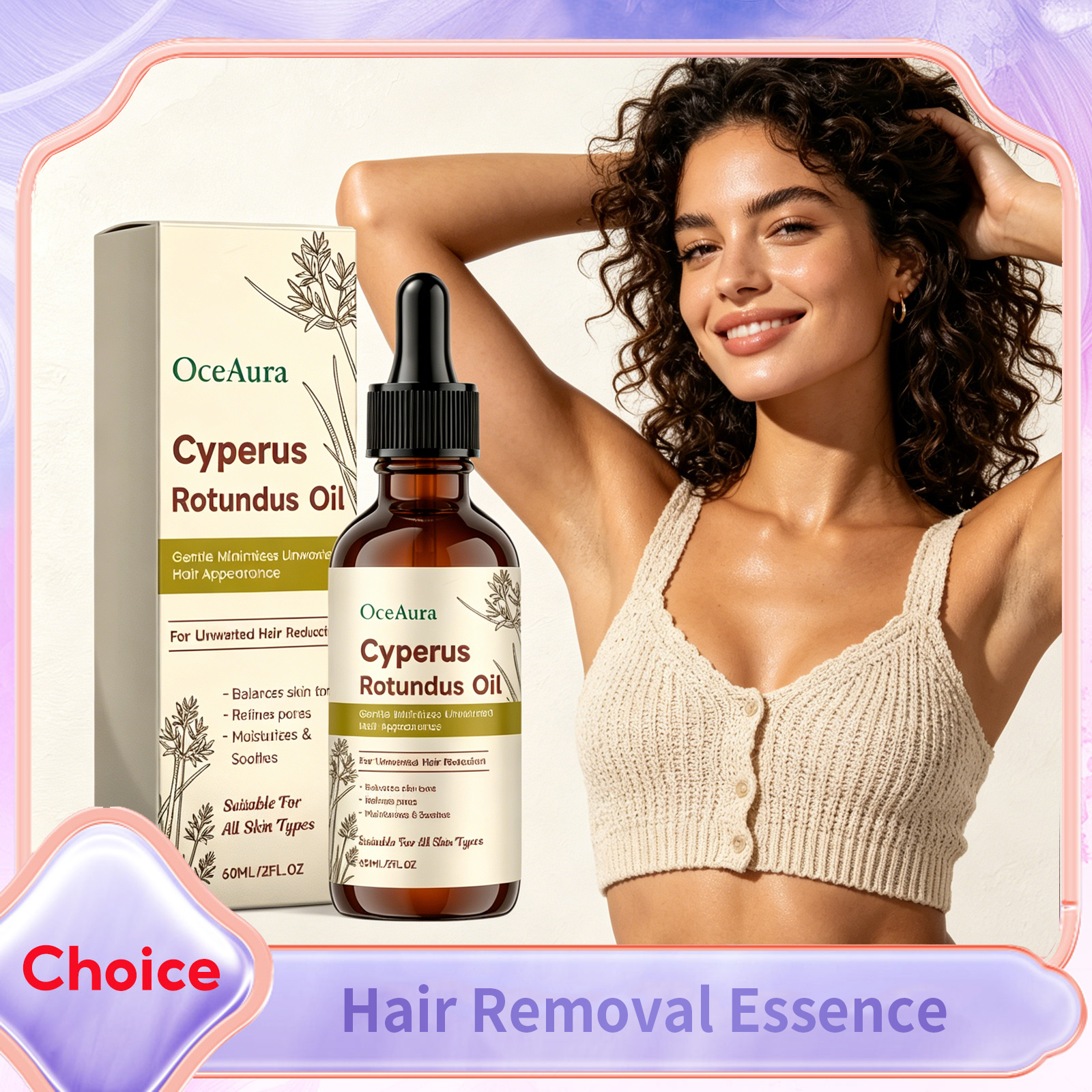 Cyperus Rotundus Hair Removal  - Hair Removal Cream recension och pris