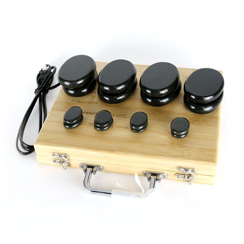 Hot Basalt Stone Massage Kit – - Spa Wellness Rockwell recension och pris