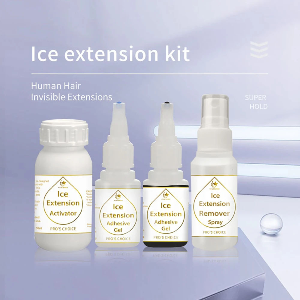 Ice Hair Extension Glue Gel Ki - Hair Removal Cream recension och pris